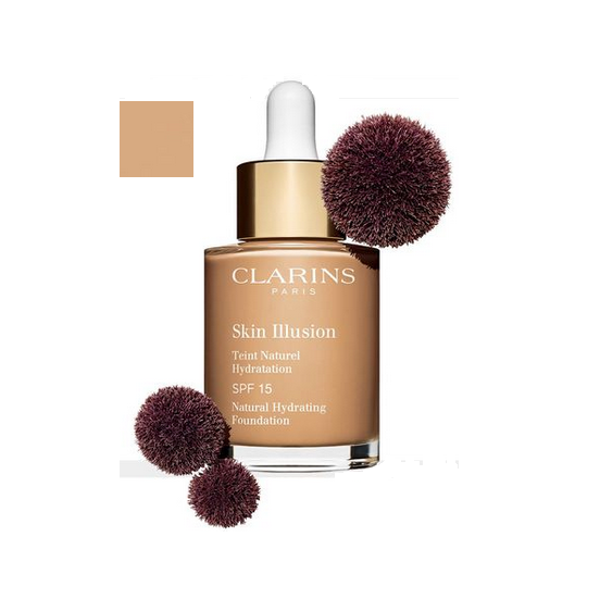 Clarins Skin Illusion SPF 15 Natural Hydrating Foundation 110 Honey