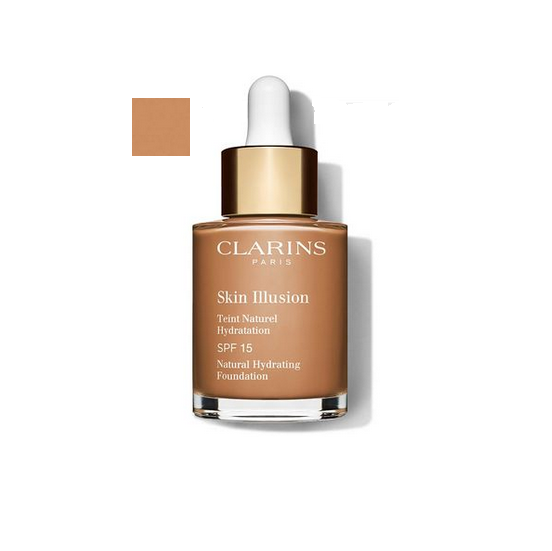 Clarins Skin Illusion SPF 15 Natural Hydrating Foundation 113 Chestnut