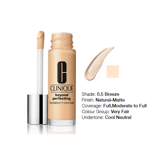 Clinique Beyond Perfecting™ Foundation + Concealer 0.5 Breeze