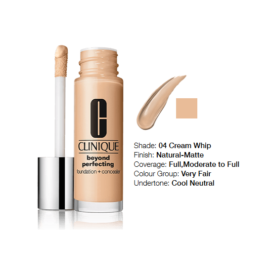 Clinique Beyond Perfecting™ Foundation + Concealer 04 Creamwhip