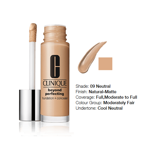 Clinique Beyond Perfecting™ Foundation + Concealer 09 Neutral