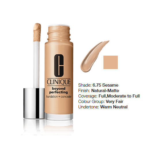 Clinique Beyond Perfecting™ Foundation + Concealer 6.75 Sesame