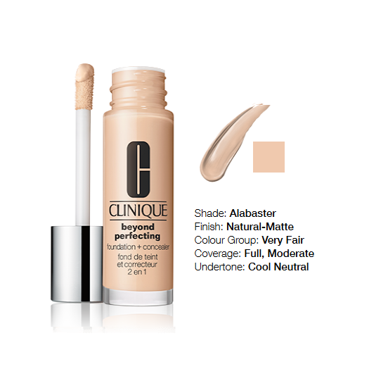 Clinique Beyond Perfecting™ Foundation + Concealer 02 Alabaster