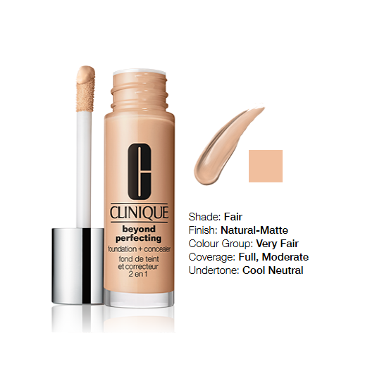 Clinique Beyond Perfecting™ Foundation + Concealer 05 Fair