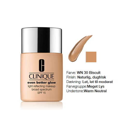 Clinique Even Better Glow™ Light Reflecting Makeup Broad Spectrum SPF 15 - WN 30 Biscuit