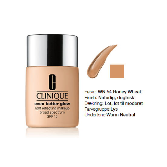 Clinique Even Better Glow™ Light Reflecting Makeup Broad Spectrum SPF 15 - WN 54 Honey Wheat