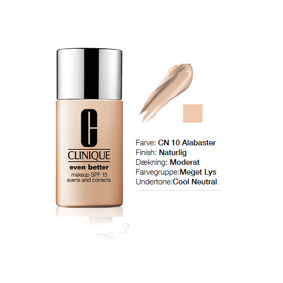 Clinique Even Better™ Makeup Broad Spectrum SPF 15 - CN 10 Alabaster