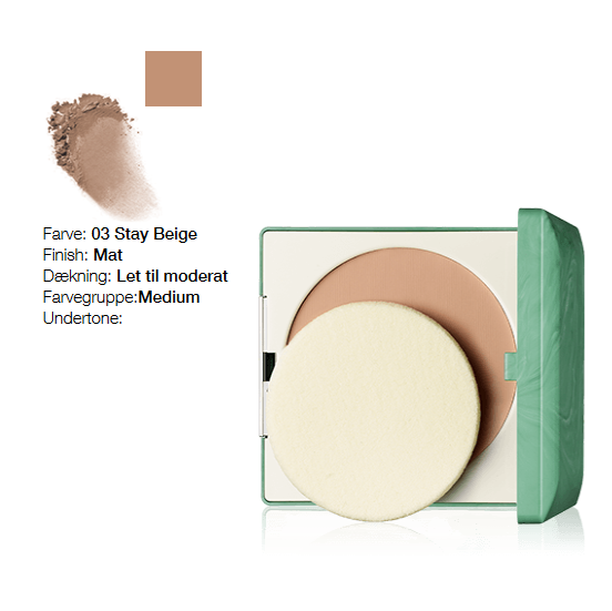 Clinique Stay-Matte Sheer Pressed Powder - Stay Beige