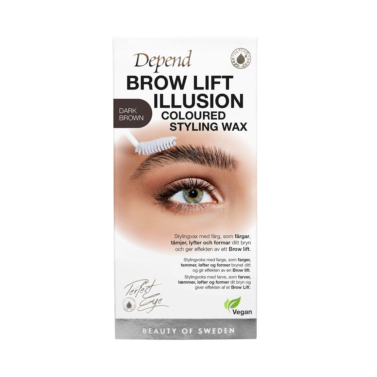 Depend Brow Lift Illusion Styling Wax Dark Brown 5 gr.