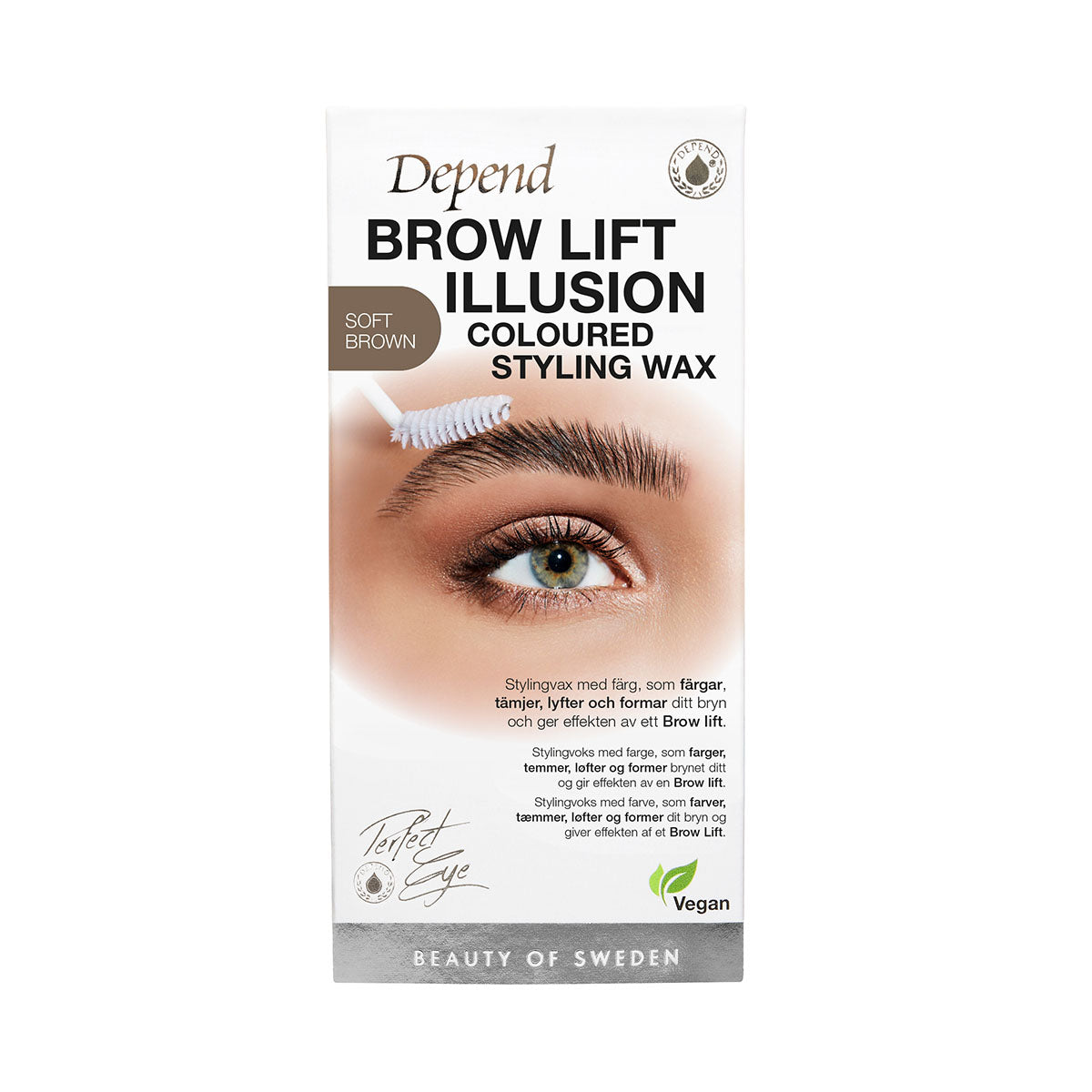 Depend Brow Lift Illusion Styling Wax Soft Brown 5 gr.