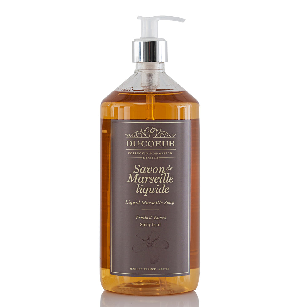Du Coeur Savon de Marseille Handsoap Spicy Fruit 1 l.