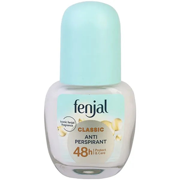 Fenjal Classic Deo Roll-On 48h Anti Perspirant Creme 50ml.