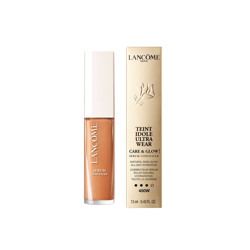 Lancome Tient Idole Ultra Wear Care & Glow Serum Concealer 450W 13 ml.