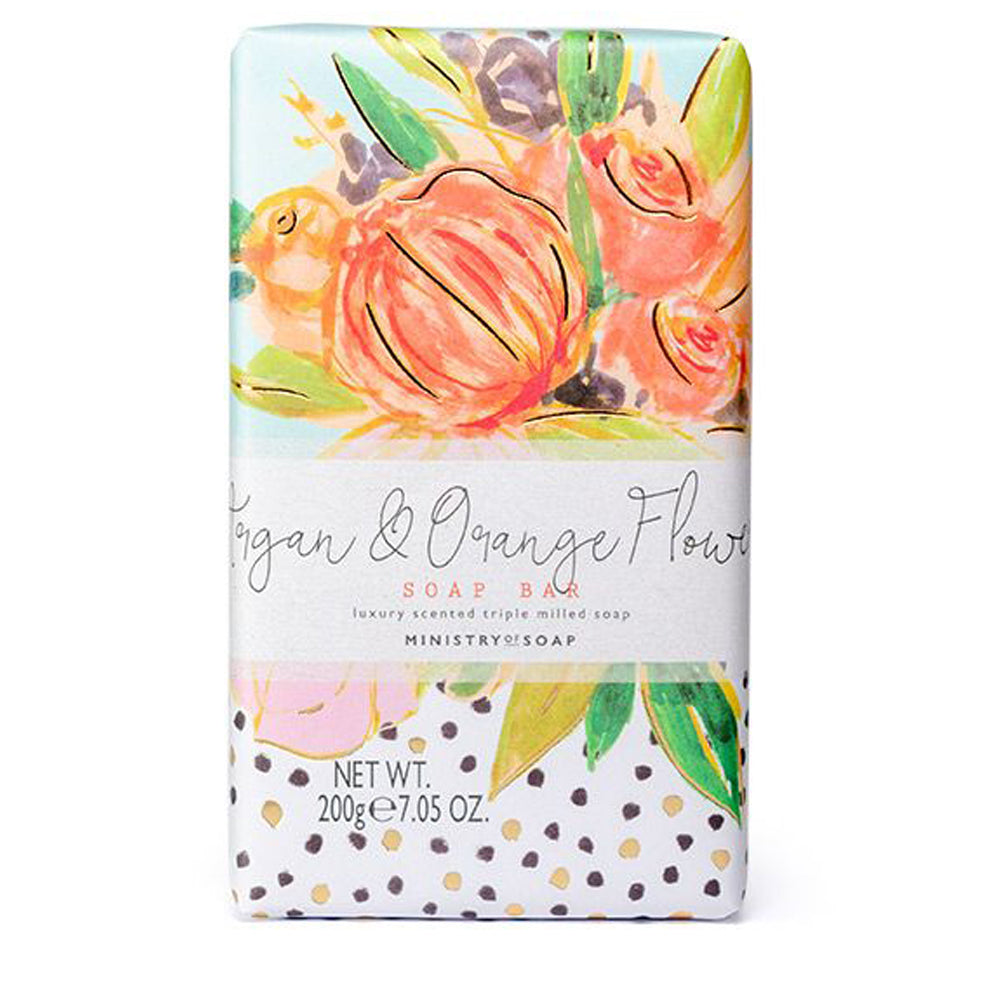 Ministry of Soap Argan & Wild Flower Hånd sæbe 200 gr.