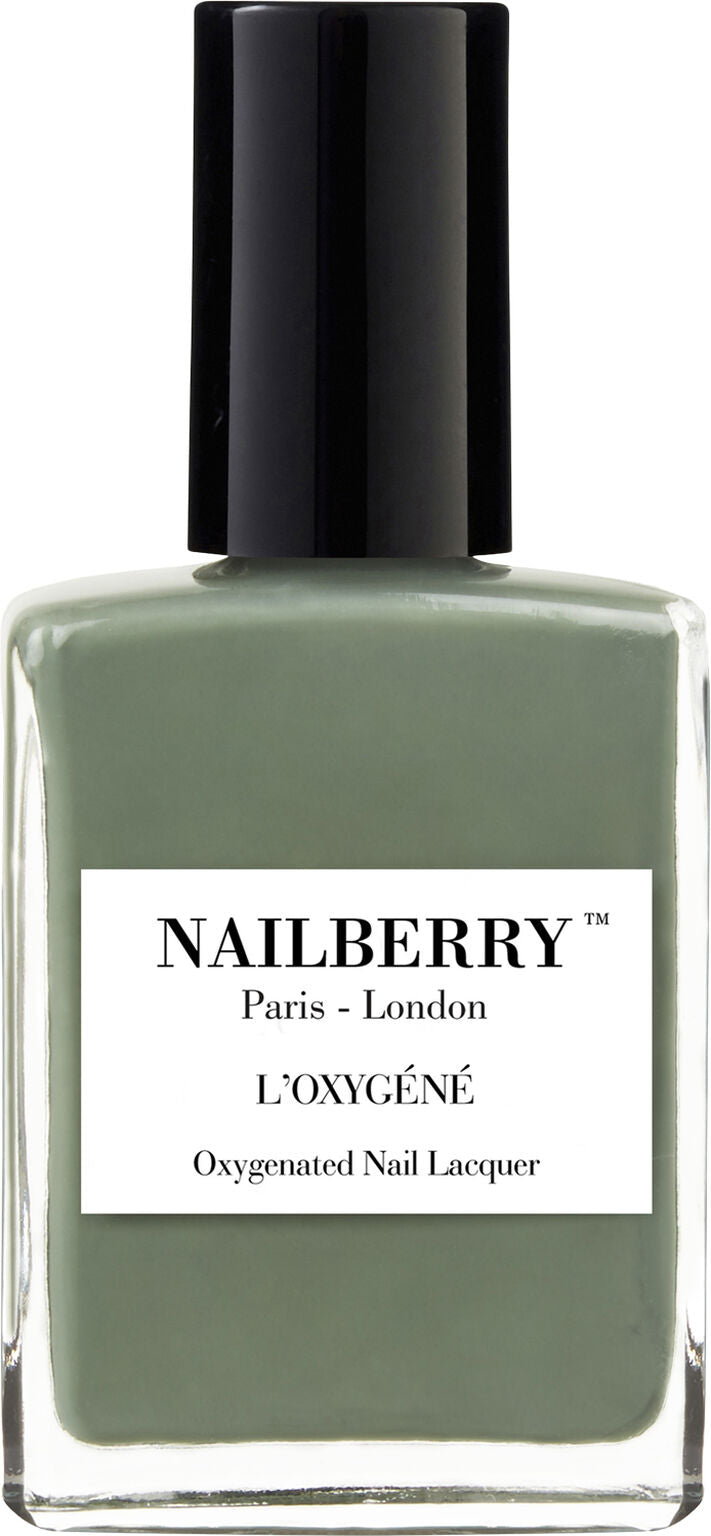 Nailberry L’Oxygéné Nail Polish Love You Very Matcha 15 ml.