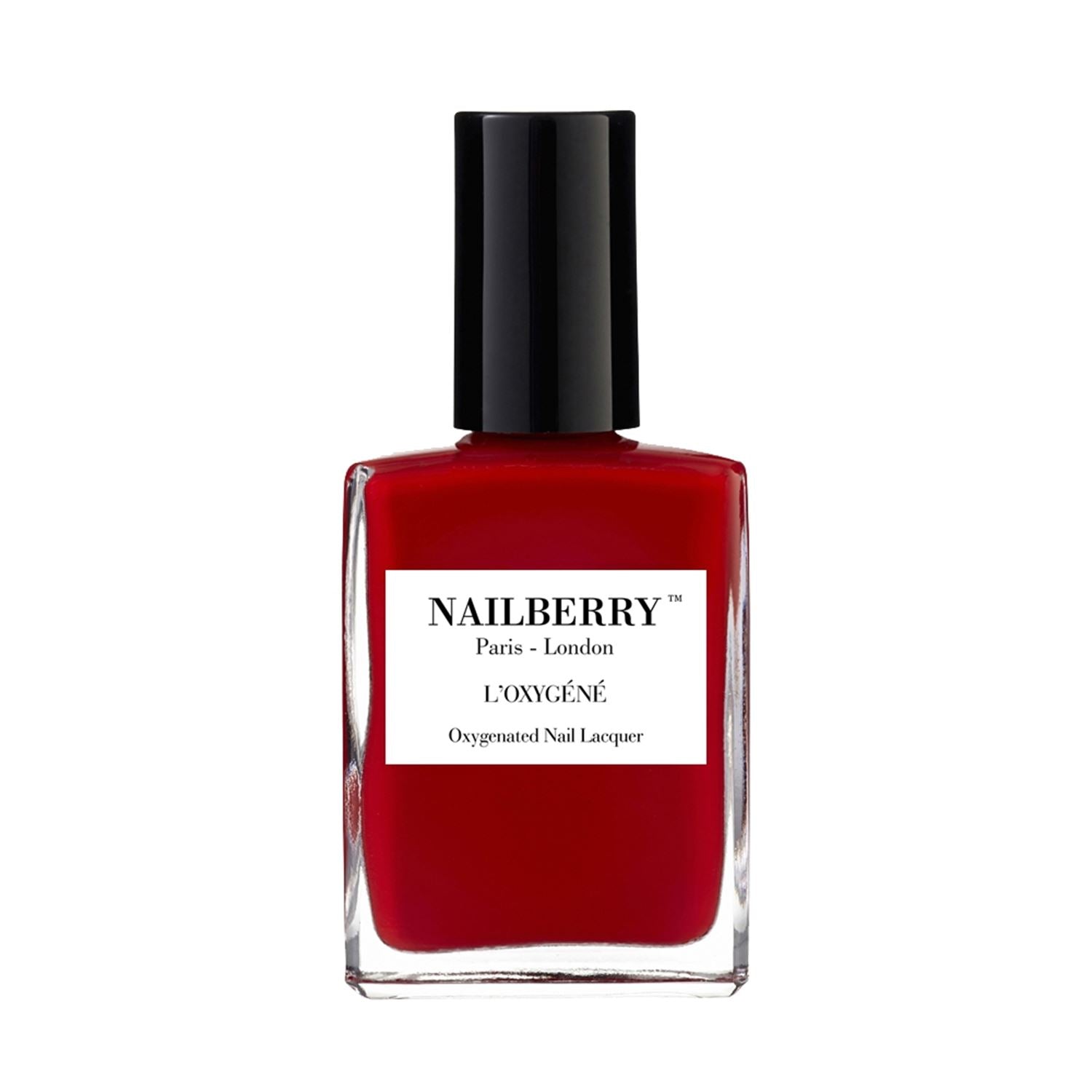 Nailberry L’Oxygéné Nail Polish Rouge 15 ml.