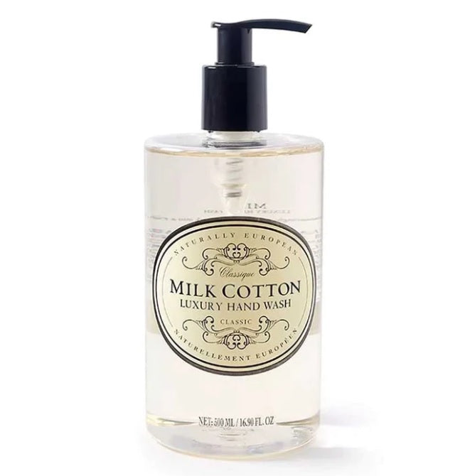 Naturally European Hand Wash Milk Cotton 500 ml.