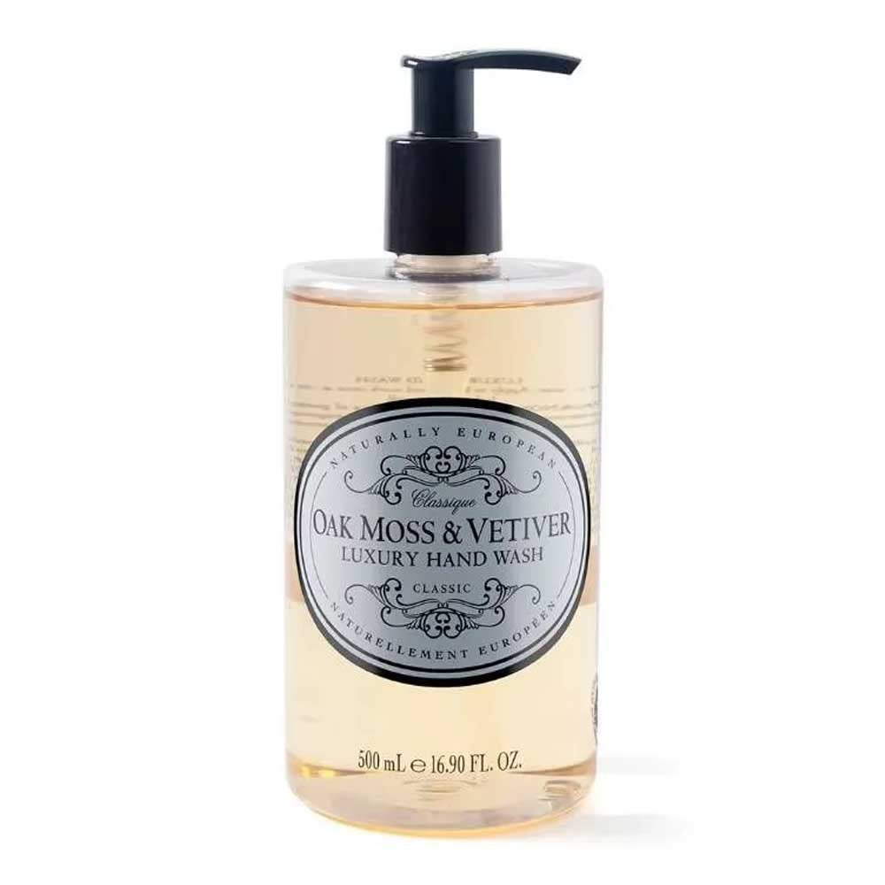 Naturally European Oak Moss & Vetiver Luxury Hand Wash 500 ml.