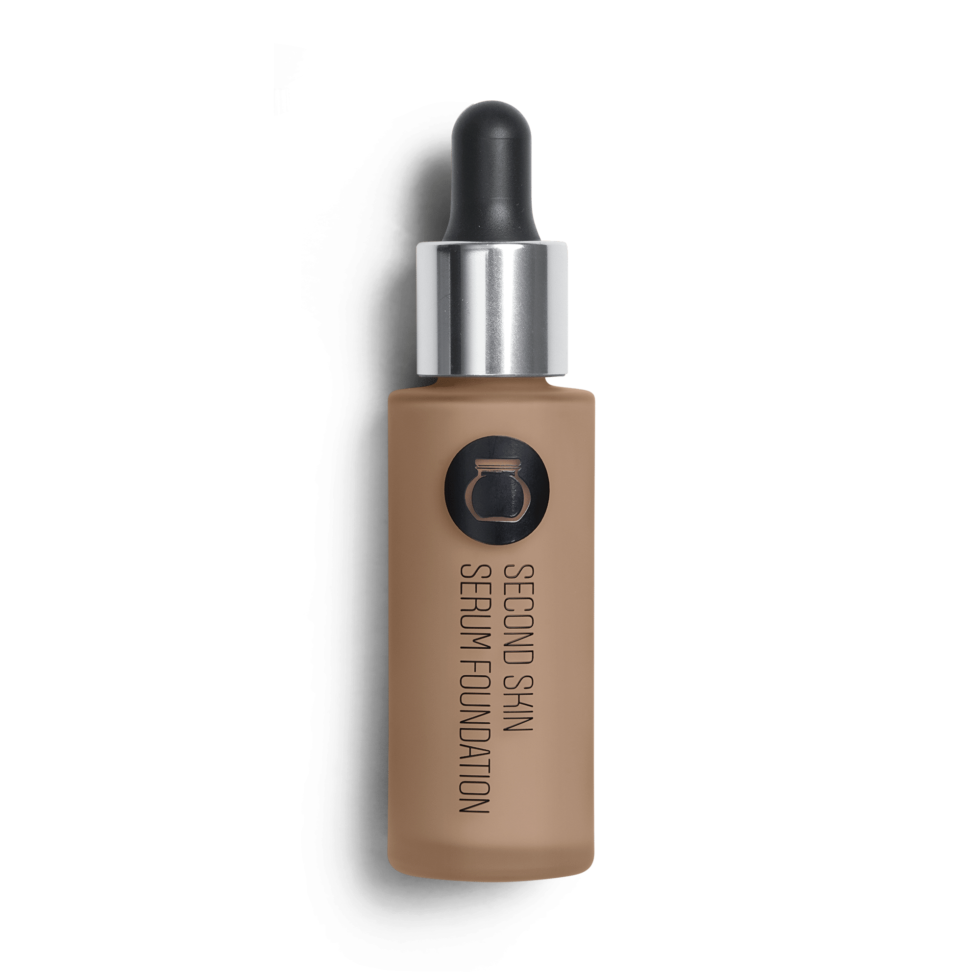 Nilens Jord Second Skin Serum Foundation 569 Caramel 25 ml.