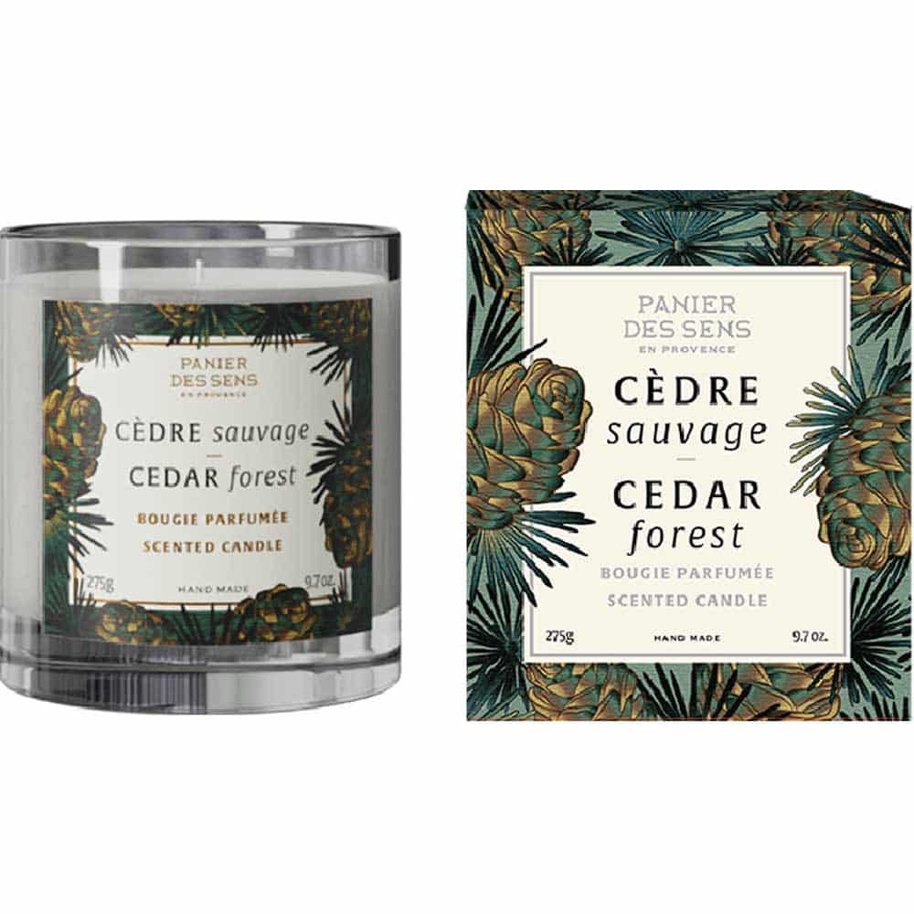 Panier des Sens Cedar Forest Duft Lys 275 gr.