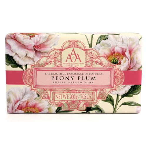 Triple Milled Soap Peony Plum 200 gr.