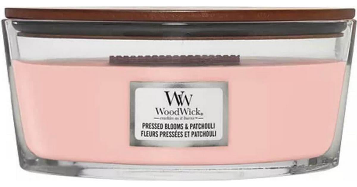 WoodWick Pressed Blooms & Patchouli Duftlys 453,6 gr.
